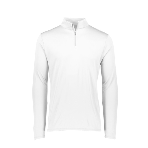 [FTLQFLWH-FAXS-LOGO1] Decker Women's Flex-Lite 1/4 Zip Shirt (Female Adult XS, White)