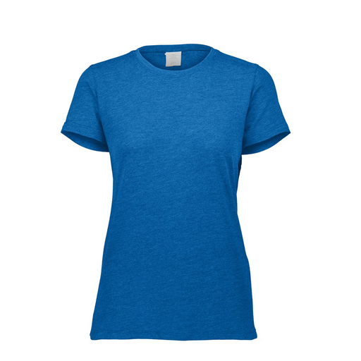 [FTSCUBRY-FAXS-LOGO1] Decker Women's Tri-Blend T-Shirt - Short Sleeve (Female Adult XS, Royal)